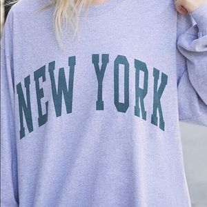 John Galt Camila  meet me in New York Long sleeve